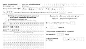 Как выглядит декларация по НДС в Техпорт