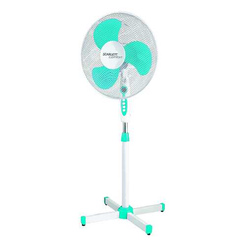 Вентилятор напольный Scarlett SC-SF111B12 white/blue в Техпорт