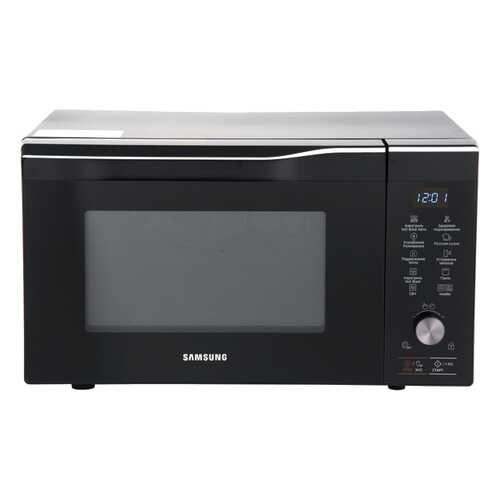 Микроволновая печь с грилем и конвекцией Samsung MC32K7055CT/BW black в Техпорт