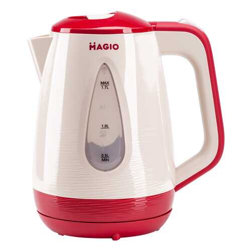 Чайник электрический Magio MG-520 White/Orange в Техпорт