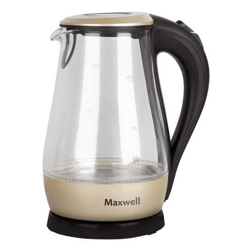 Чайник электрический Maxwell MW-1041GD Black/Beige в Техпорт