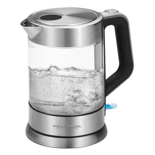 Чайник электрический Profi Cook PC-WKS 1107G Silver/Black в Техпорт