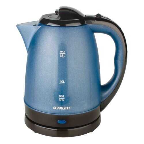 Чайник электрический Scarlett SC-229 Black/Blue в Техпорт