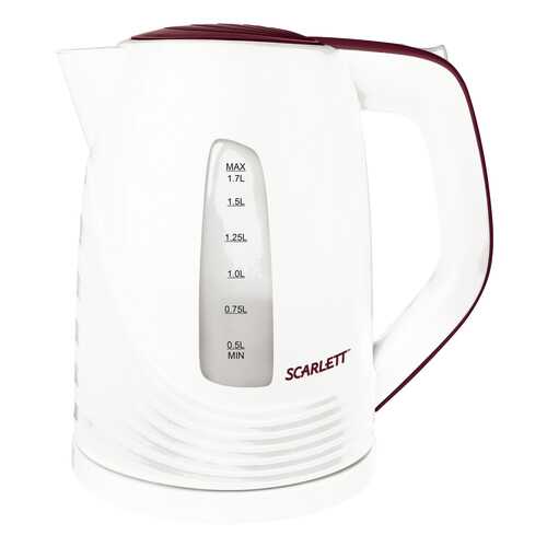 Чайник электрический Scarlett SC-EK18P36 White/Red в Техпорт