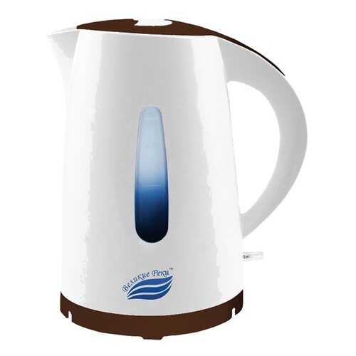 Чайник электрический Великие Реки Томь-1 White/Brown в Техпорт