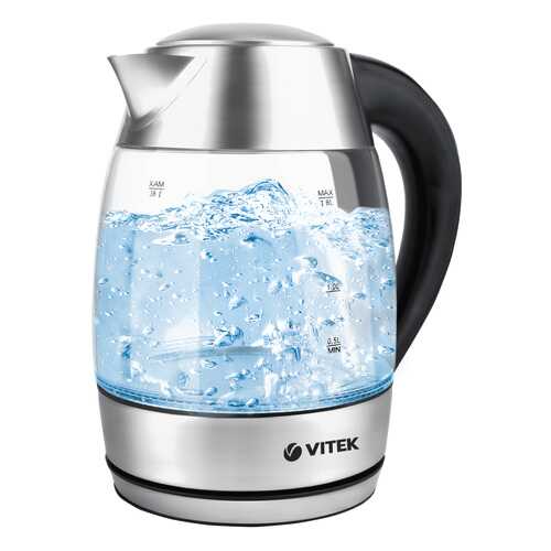 Чайник электрический Vitek VT-7047 TR Black/Silver в Техпорт