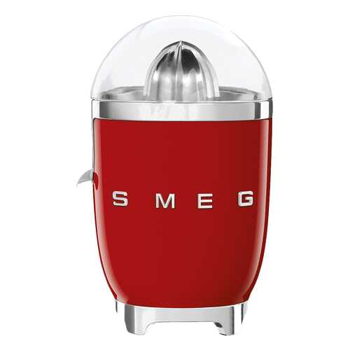 Соковыжималка для цитрусовых Smeg CJF01RDEU red/silver в Техпорт