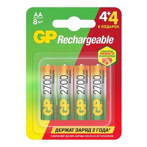 Аккумулятор GP AA 270AAHC4/4MVM-2CR8 в Техпорт