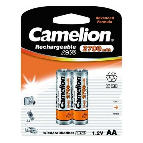 Аккумуляторная батарея Camelion AA-2700mAh Ni-Mh BL-2 в Техпорт