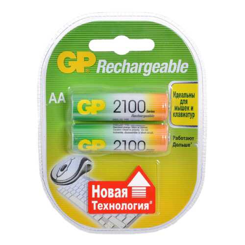 Аккумуляторная батарея GP Batteries 210AAHC-2CR2 2 шт в Техпорт
