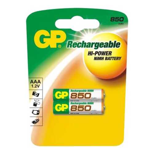 Аккумуляторная батарея GP Batteries 85АААНС-2CR2 2 шт в Техпорт