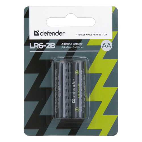 Батарейка Defender LR6-2B 2 шт в Техпорт