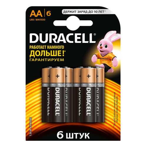 Батарейка Duracell Basic LR6 6 шт в Техпорт