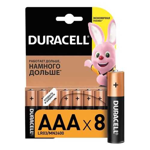 Батарейка Duracell LR03-8BL Basic в Техпорт