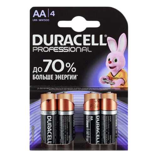 Батарейка Duracell Professional LR6/MN1500 4 шт в Техпорт