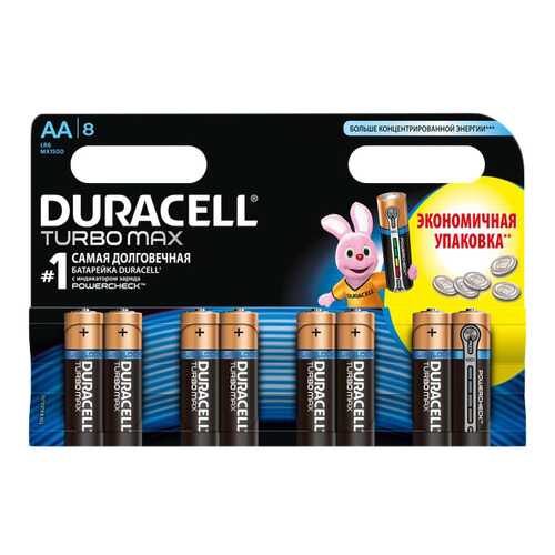 Батарейка Duracell Turbo Max LR6 8 шт в Техпорт