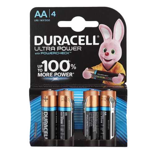 Батарейка Duracell Ultra Power LR6-4S 4 шт в Техпорт