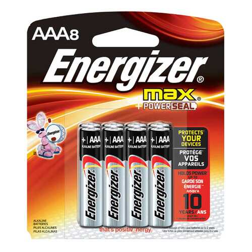Батарейка Energizer MAX E92 8 шт в Техпорт