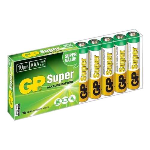 Батарейка GP Batteries 24A-B10 10 шт в Техпорт