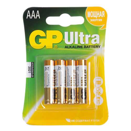 Батарейка GP Batteries Super Alkaline 15AU 4 шт в Техпорт