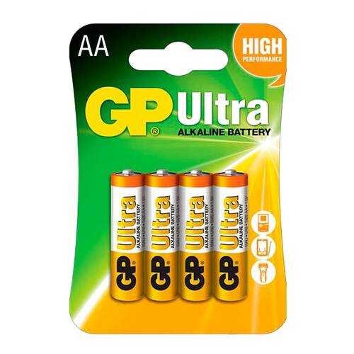Батарейка GP Ultra Alkaline 24AUDM3(GL)-(2)CR4 4 шт в Техпорт