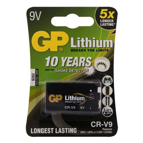 Батарейка GР 6LR61/6LF22 (CR-V9SD-2UE1) 1 шт в Техпорт