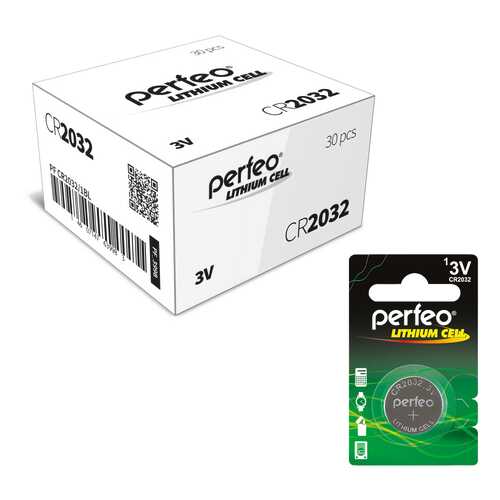 Батарейка Perfeo CR2032/1BL Lithium Cell 30 шт в Техпорт