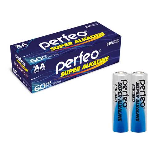 Батарейка Perfeo LR6/2SH Super Alkaline 60 шт в Техпорт