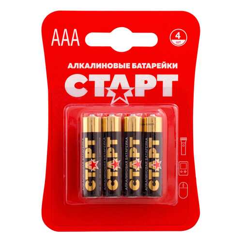 Батарейка СТАРТ LR03-BL4 AAA 4 шт в Техпорт