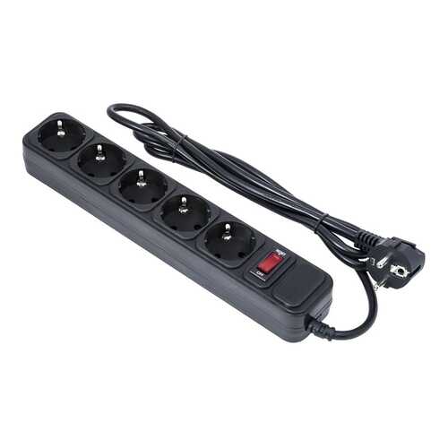 Сетевой фильтр ExeGate SP-5-1,8B, 5 розеток, 1,8 м, Black в Техпорт