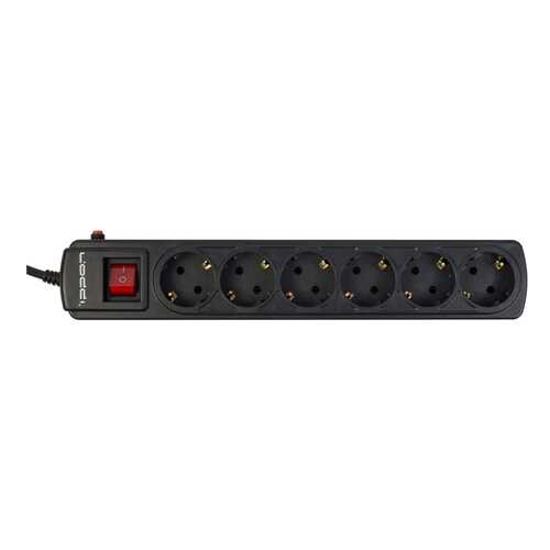 Сетевой фильтр IPPON BK-252, 6 розеток, 5 м, Black в Техпорт