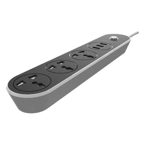 Сетевой фильтр LDNIO SC3301, 3 розетки, 1,6 м, Grey/Black в Техпорт