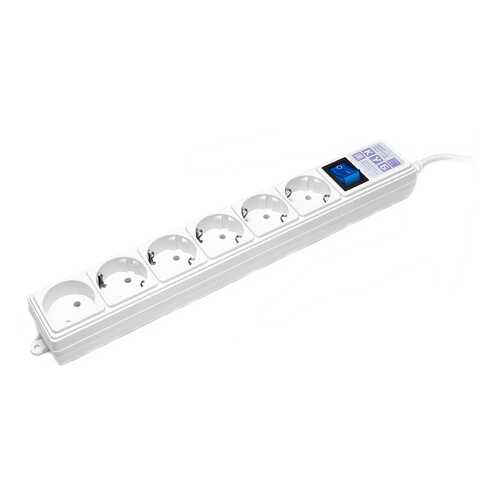 Сетевой фильтр Power Cube SPG-16B, 6 розеток, 1,9 м, White в Техпорт