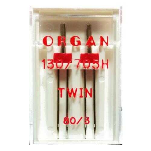 Иглы Organ двойные 2-80/3 в Техпорт
