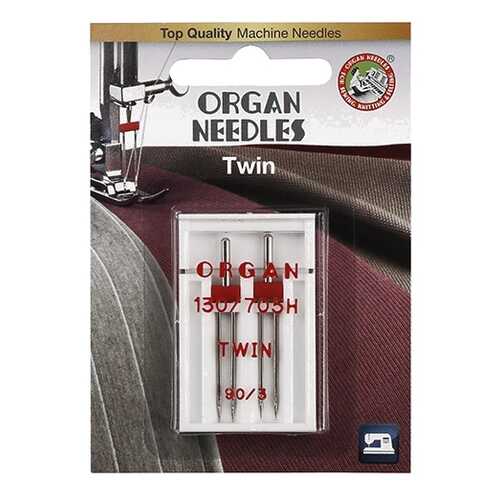 Иглы Organ двойные 2-90/3 Blister в Техпорт
