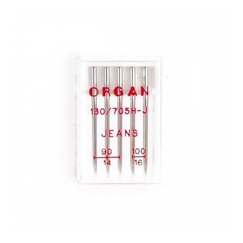 Иглы Organ джинсовые №90-100 для БШМ упак,5 игл в Техпорт