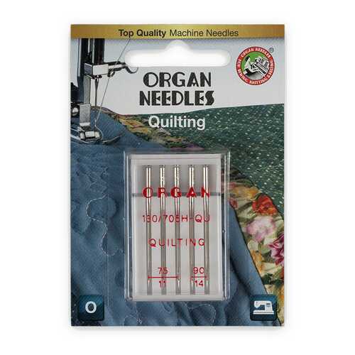 Иглы Organ квилтинг 5/75-90 в Техпорт