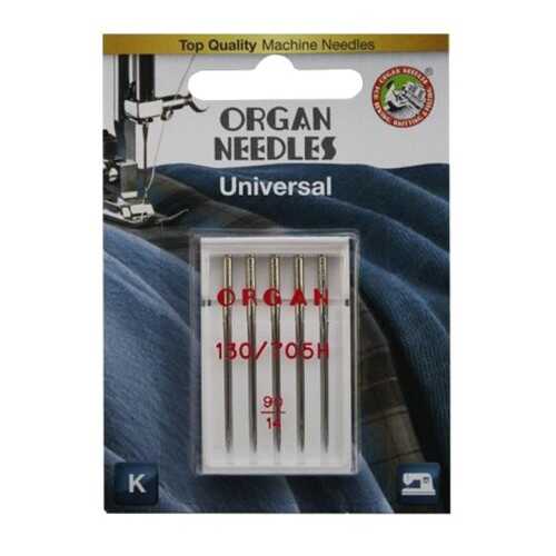 Иглы Organ универсальные 5/90 Blister в Техпорт