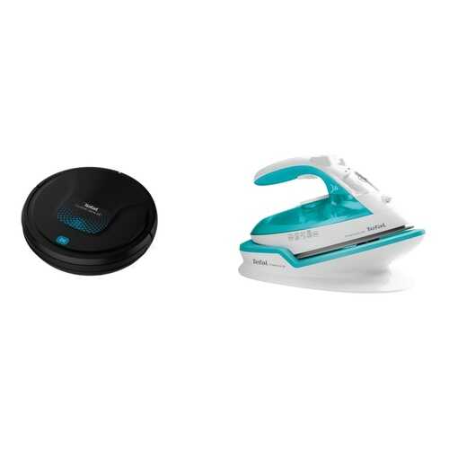 Комплект Робот-пылесос Tefal Explorer Serie 20 RG6875 + Утюг Tefal Freemove Air FV6520 в Техпорт