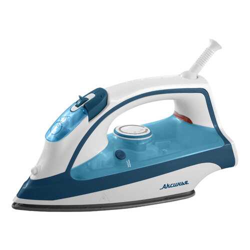 Утюг Аксинья КС-3002 White/Blue в Техпорт