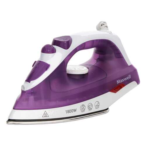 Утюг Maxwell MW-3042 White/Purple в Техпорт