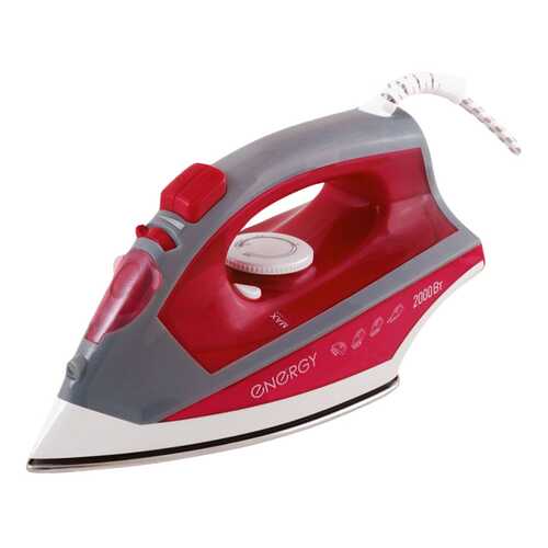 Утюг NRG 328 White/Red/Grey в Техпорт