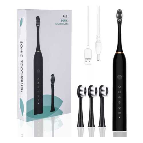 Электрическая зубная щетка Sonic Toothbrush X-3 Black в Техпорт