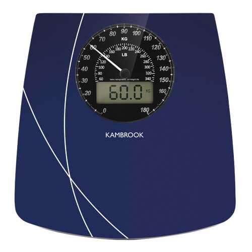 Весы напольные Kambrook The Smarter Choice KSC305 Blue/Black в Техпорт