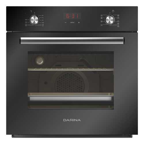 Встраиваемый электрический духовой шкаф Darina 2V5 BDE 112 708 Black в Техпорт