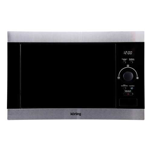Встраиваемая микроволновая печь Korting KMI 825 XN Silver/Black в Техпорт