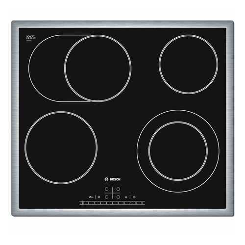 Встраиваемая варочная панель электрическая Bosch PKN645F17R Black в Техпорт