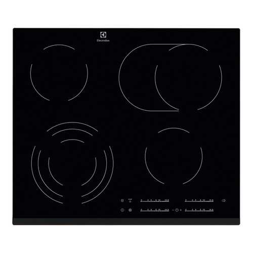 Встраиваемая варочная панель электрическая Electrolux EHF56547FK Black в Техпорт