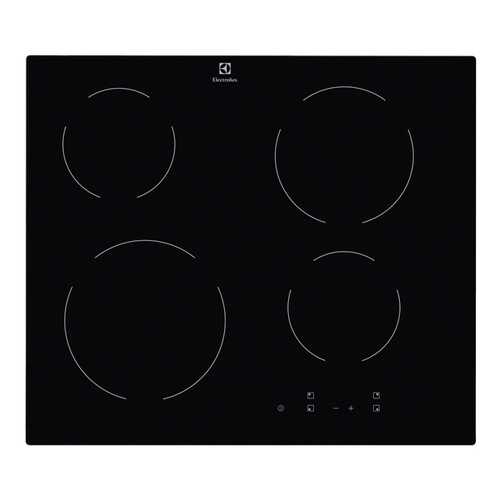 Встраиваемая варочная панель электрическая Electrolux EHV56240AK Black в Техпорт