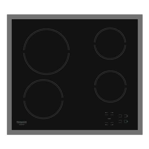Встраиваемая варочная панель электрическая Hotpoint-Ariston HAR 641 X Black в Техпорт